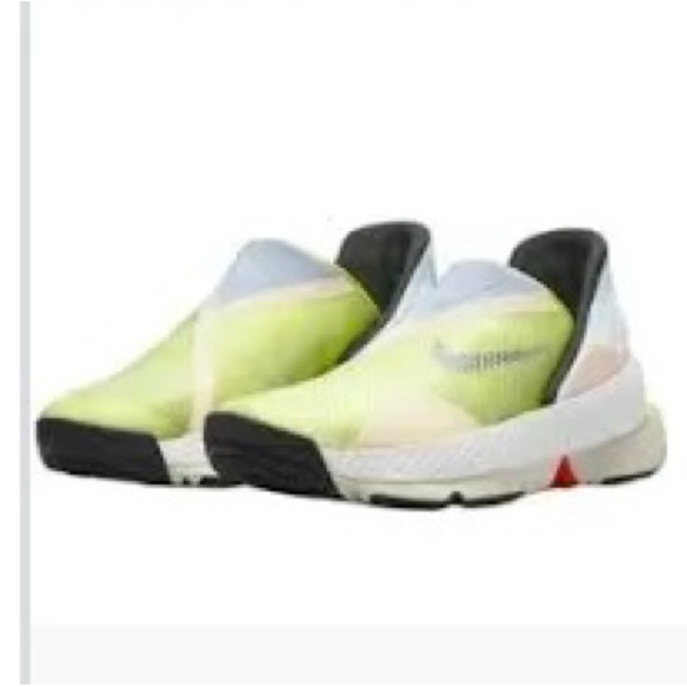 Nike Kids Slip-On Sneakers - Lime and Black